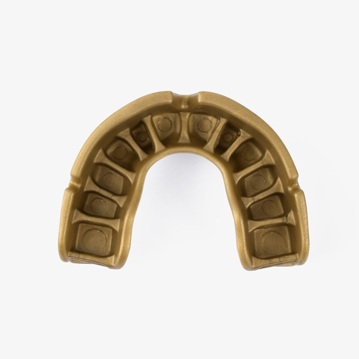 Детская боксерская капа Opro Gold Level White - фото 6