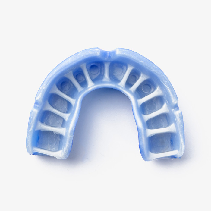 Боксерская капа Opro Gold Level Blue - фото 6