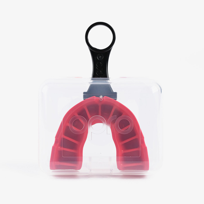 Боксерская капа Opro Bronze Level Red - фото 3