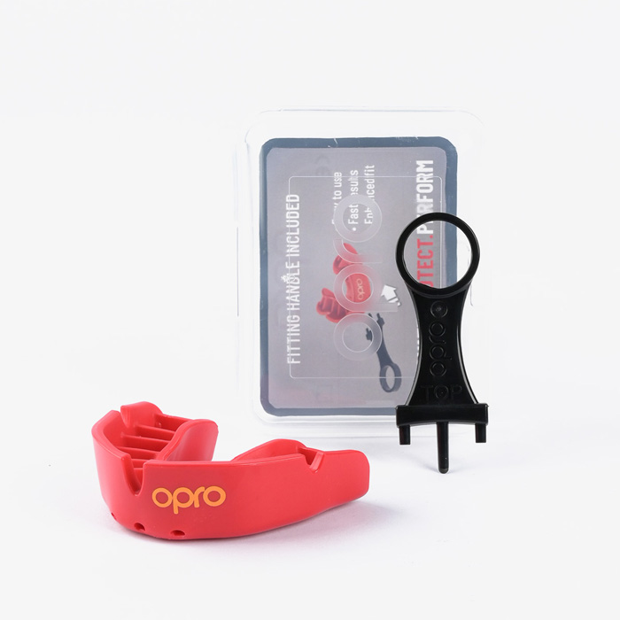 Боксерская капа Opro Bronze Level Red - фото 4