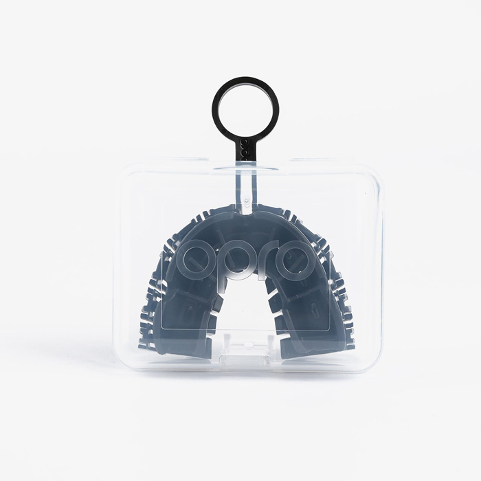 Детская боксерская капа Opro Silver Level White - фото 3