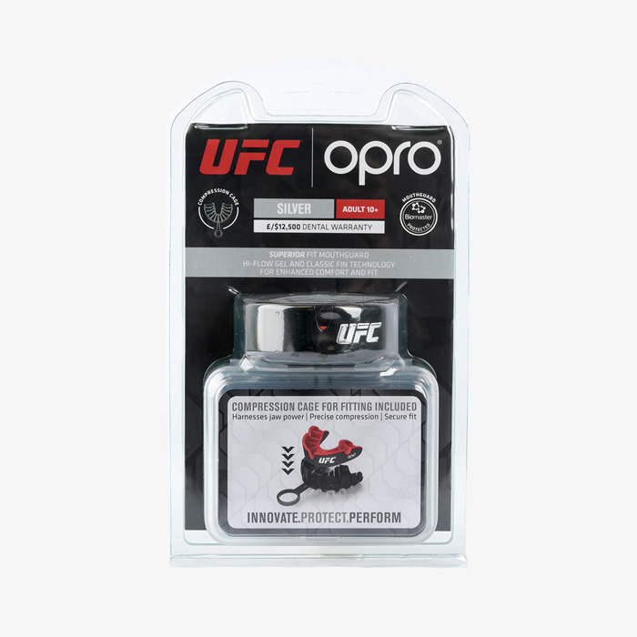 Боксерская капа Opro Silver Level UFC Black - фото 1
