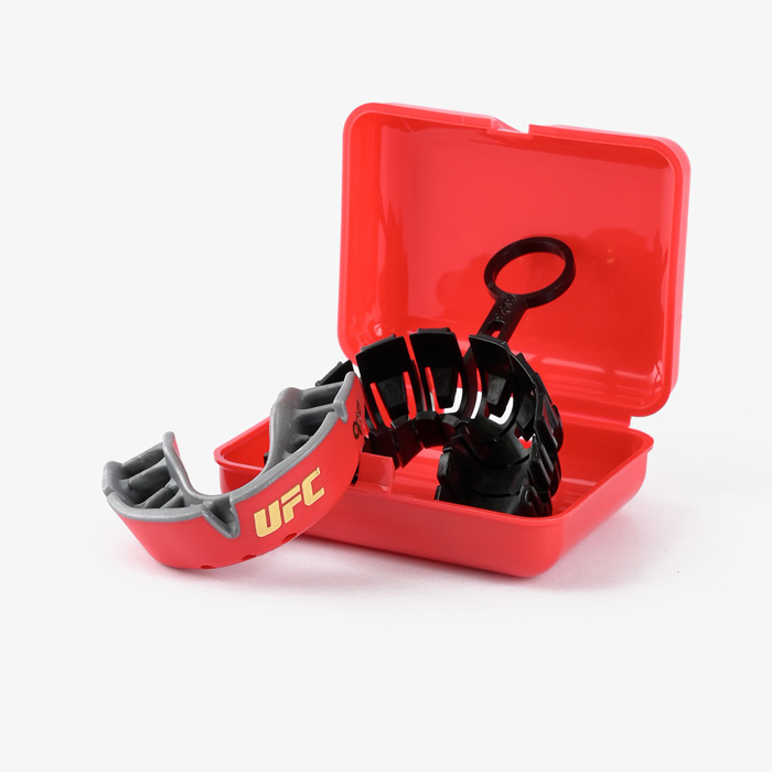 Детская боксерская капа Opro Gold Level UFC Red - фото 3