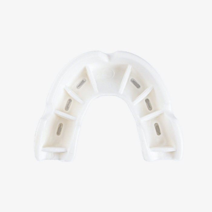 Детская боксерская капа Opro Bronze Level White - фото 6