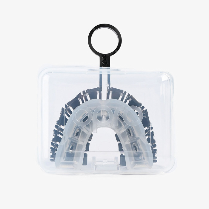 Детская боксерская капа Opro Silver Level Clear - фото 4