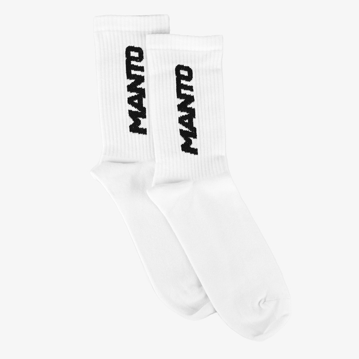 Носки Manto Logotype 23 White - фото 1