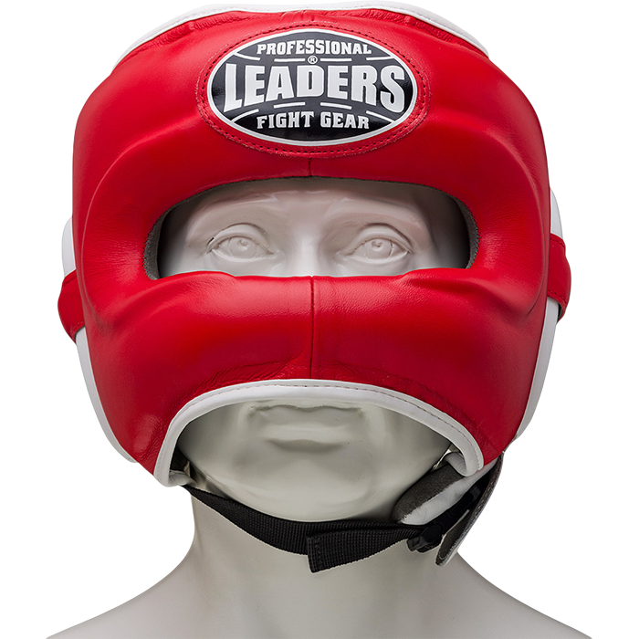 Бамперный шлем Leaders LS3SHGNB RD/WH - фото 2