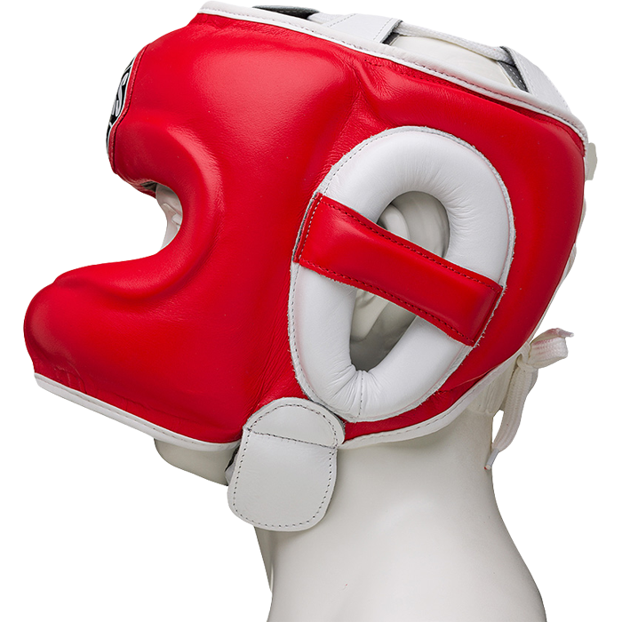 Бамперный шлем Leaders LS3SHGNB RD/WH - фото 3