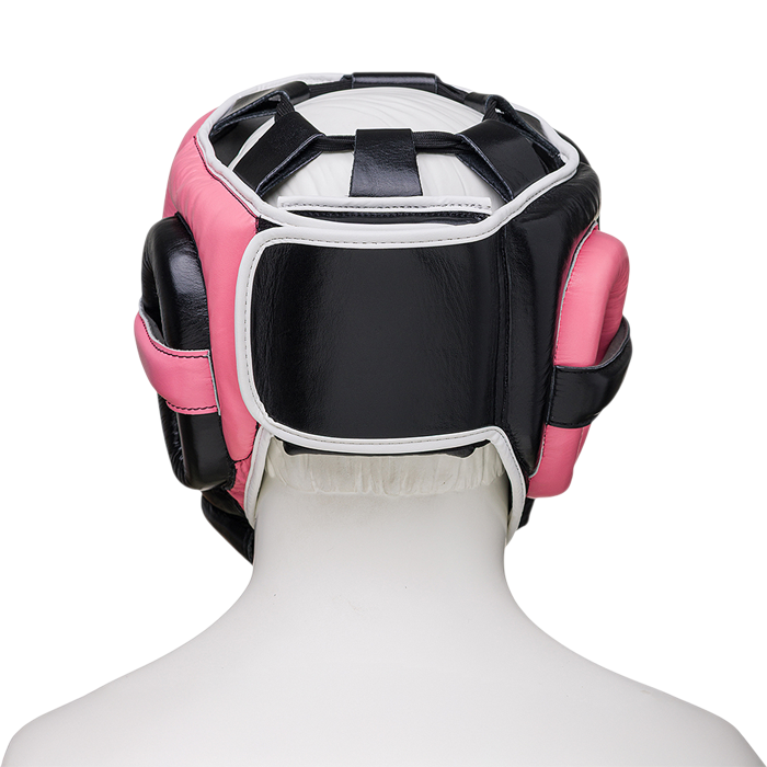 Шлем мексиканского стиля Leaders WAVE BK/PNK - фото 2