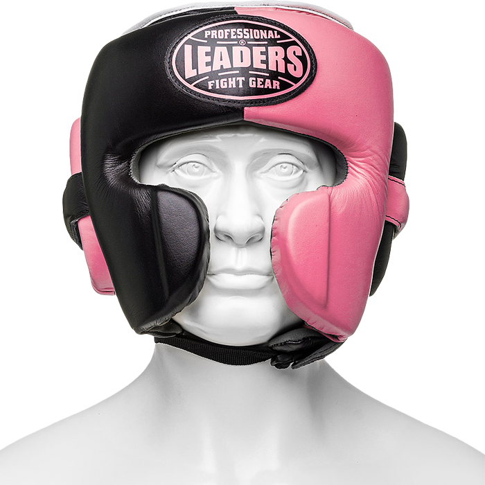 Шлем мексиканского стиля Leaders WAVE BK/PNK - фото 3