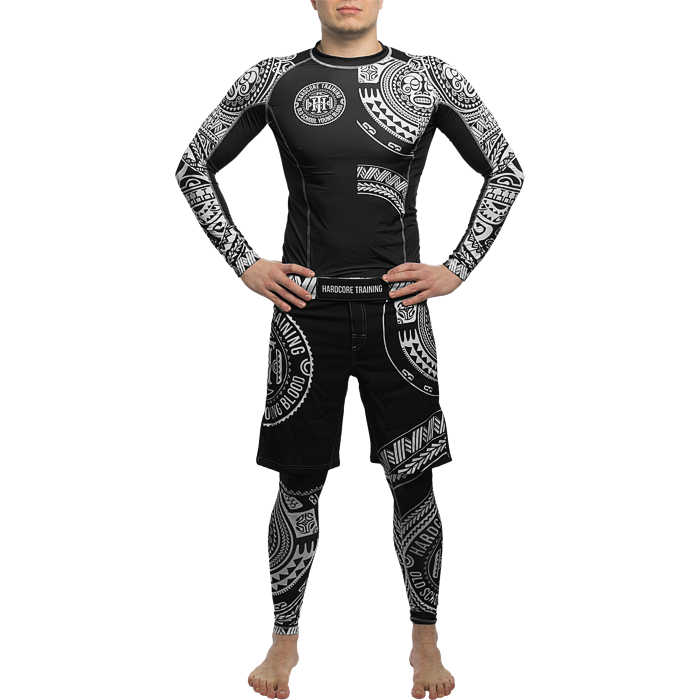 Шорты Hardcore Training Ta Moko Black - фото 6