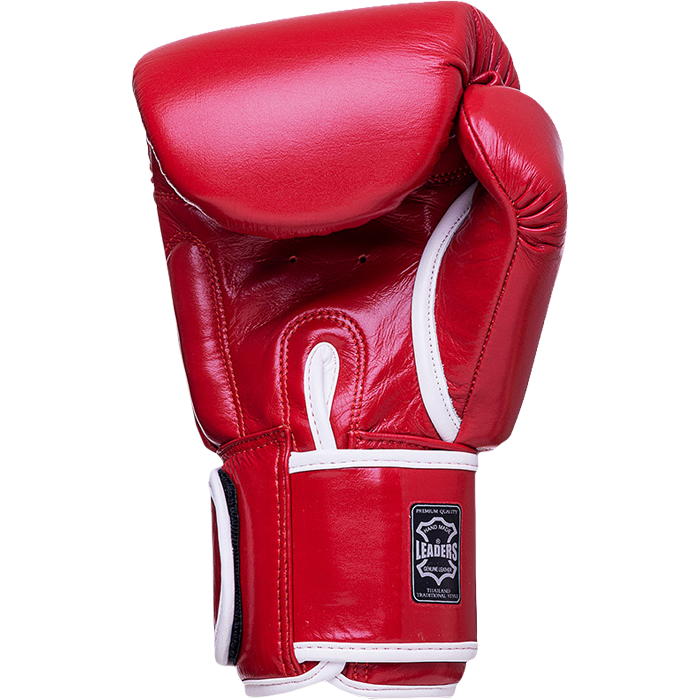 Боксерские перчатки Leaders Thai Series 2 TS3S2 RD/WH - фото 3