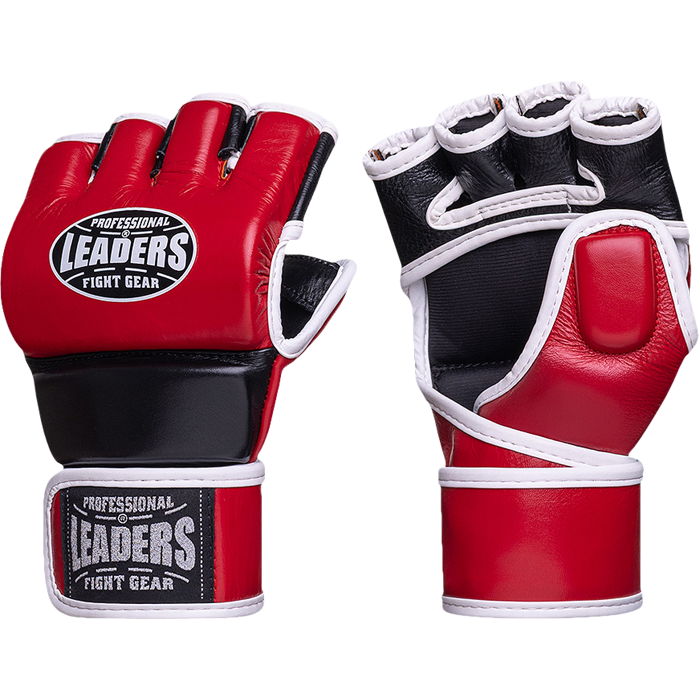 МMA перчатки Leaders Strike LS3MFG RD/BK - фото 1