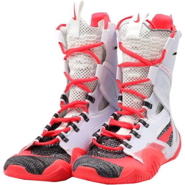 Боксерки Nike HyperKO 2.0 White/Bright Crimson Black - фото 1
