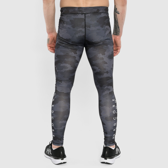 Компрессионные штаны Hardcore Training Hexagon Camo - фото 4