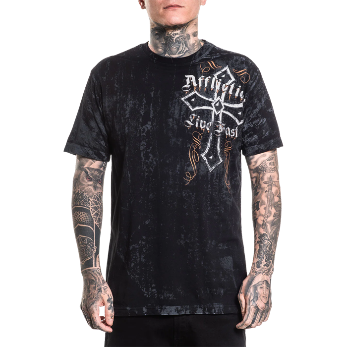 Футболка Affliction Dissolve - фото 1