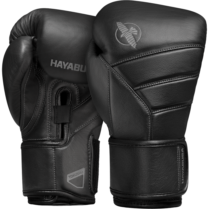 Боксерские перчатки Hayabusa T3 Kanpeki Jet Black - фото 1