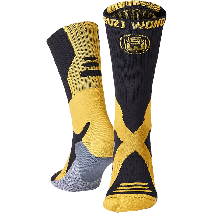 Носки Suzi Wong X-Sole Boxing Socks Black/Gold - фото 1