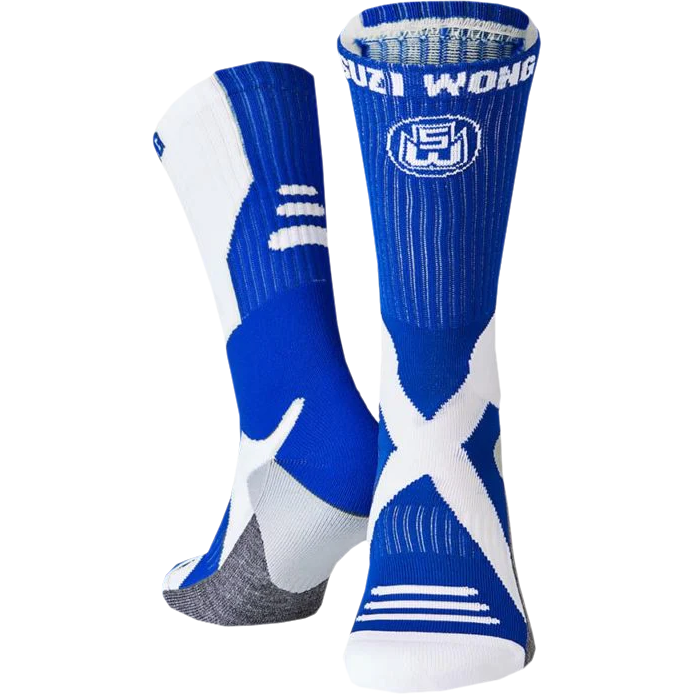 Носки Suzi Wong X-Sole Boxing Socks Blue/White - фото 1