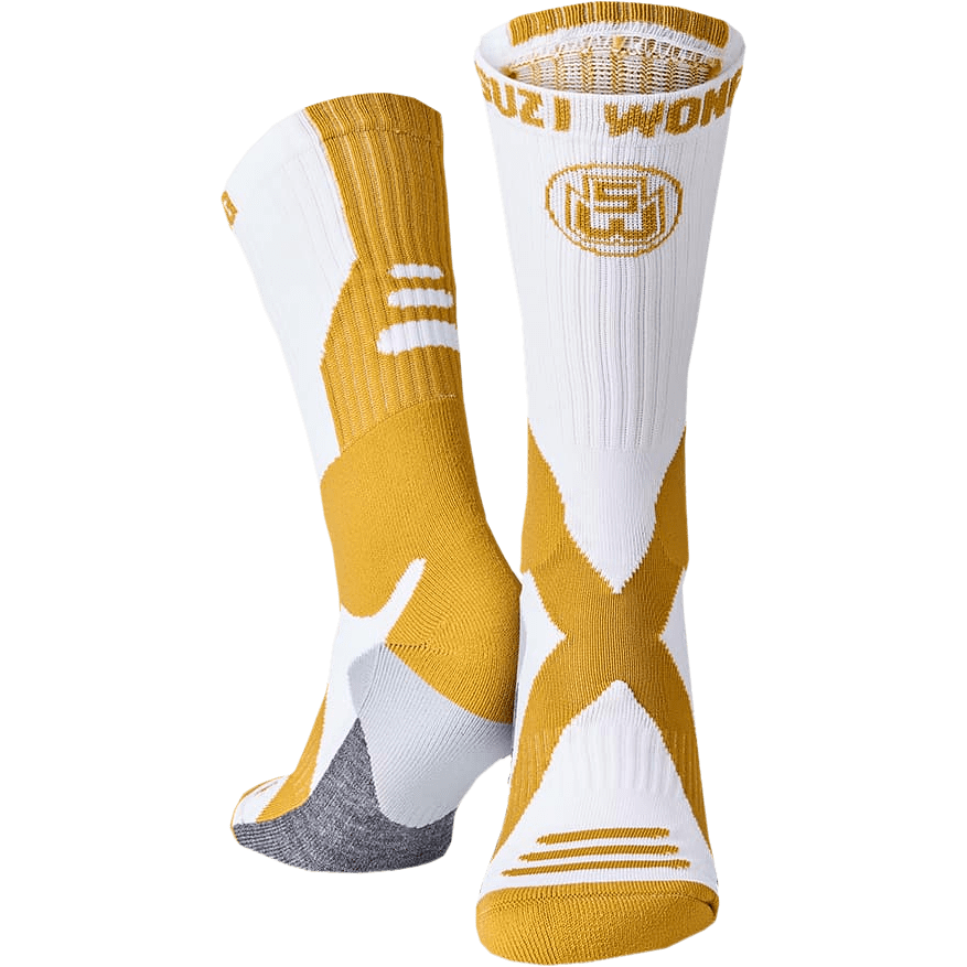 Носки Suzi Wong X-Sole Boxing Socks White/Gold - фото 1