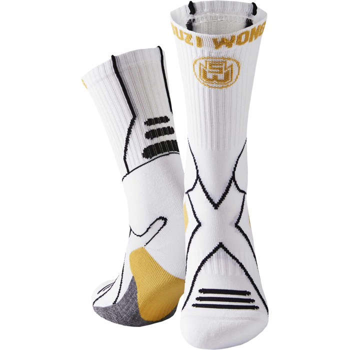 Носки Suzi Wong X-Sole Boxing Socks White/Gold/Black - фото 1