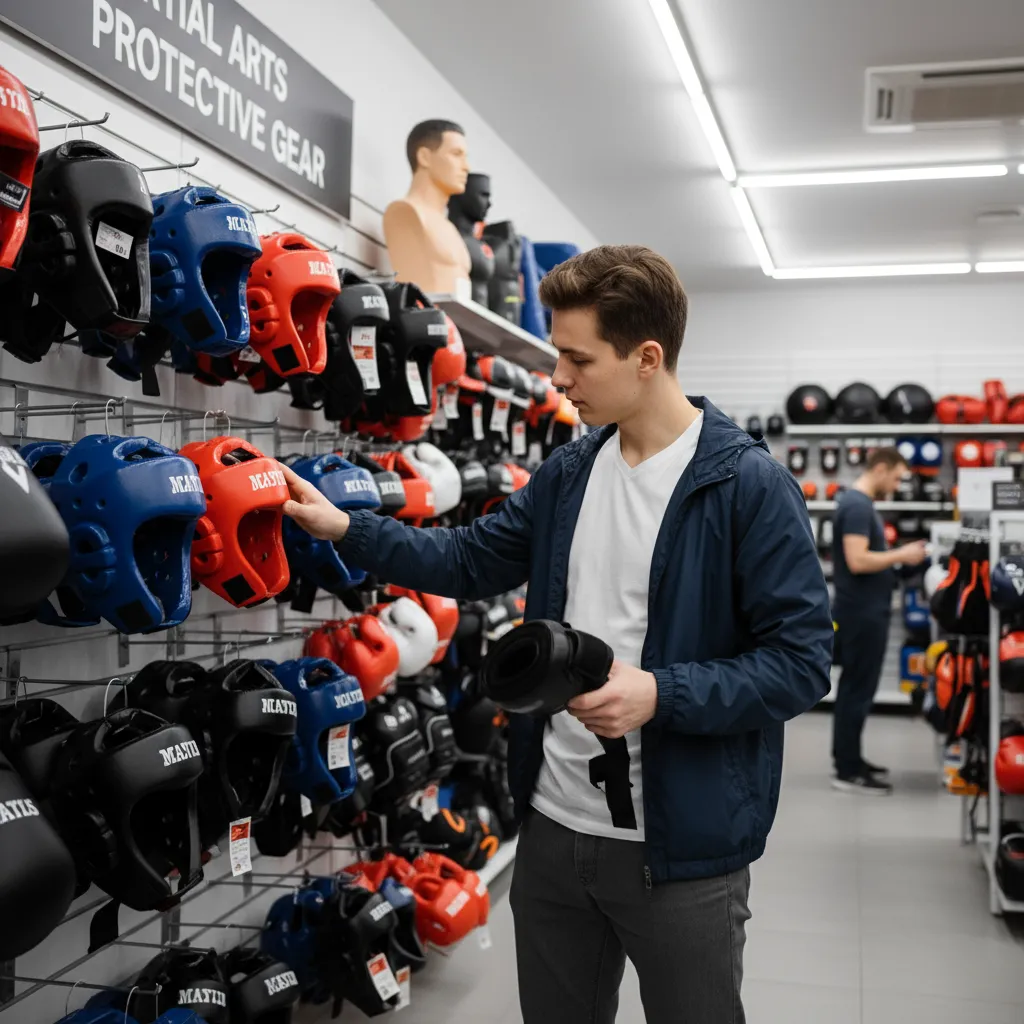 Шлемы в магазине