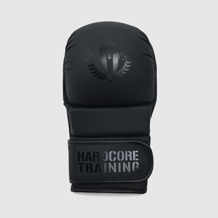 Гибридные перчатки Hardcore Training Helmet Black/Black - фото 3