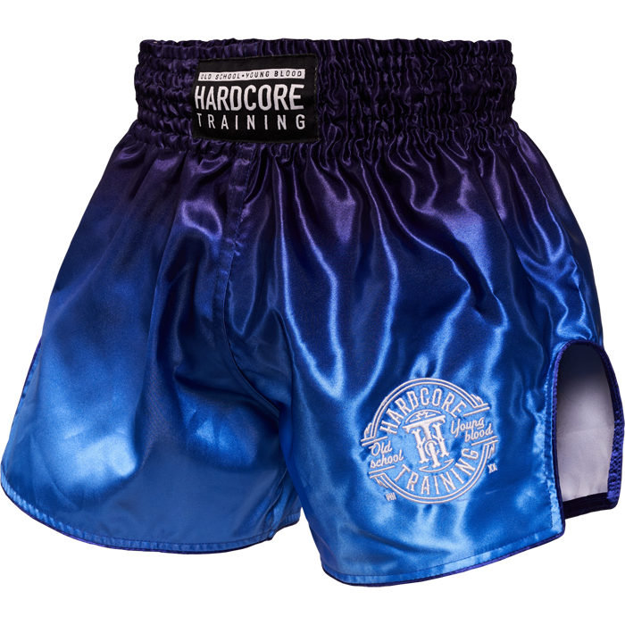 Шорты для тайского бокса Hardcore Training Gradient Blue - фото 1