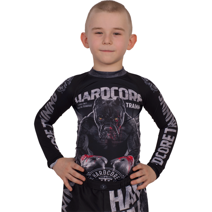 Детский рашгард Hardcore Training х Ground Shark The Moment of Truth - фото 1