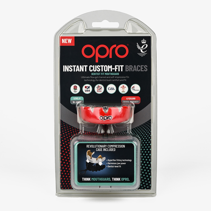 Боксерская капа для брекетов Opro Instant Custom-Fit Red - фото 3