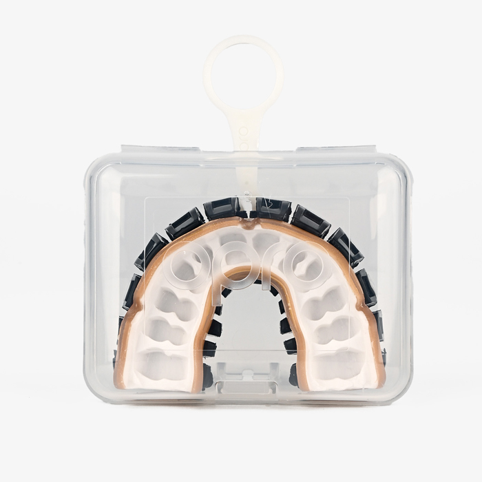 Боксерская капа Opro Instant Custom-Fit Gold - фото 2