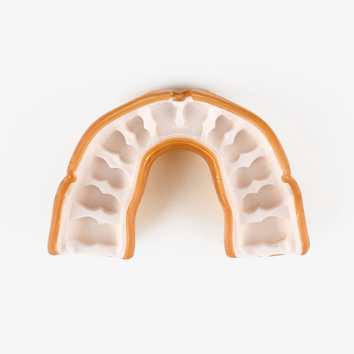 Боксерская капа Opro Instant Custom-Fit Gold - фото 4