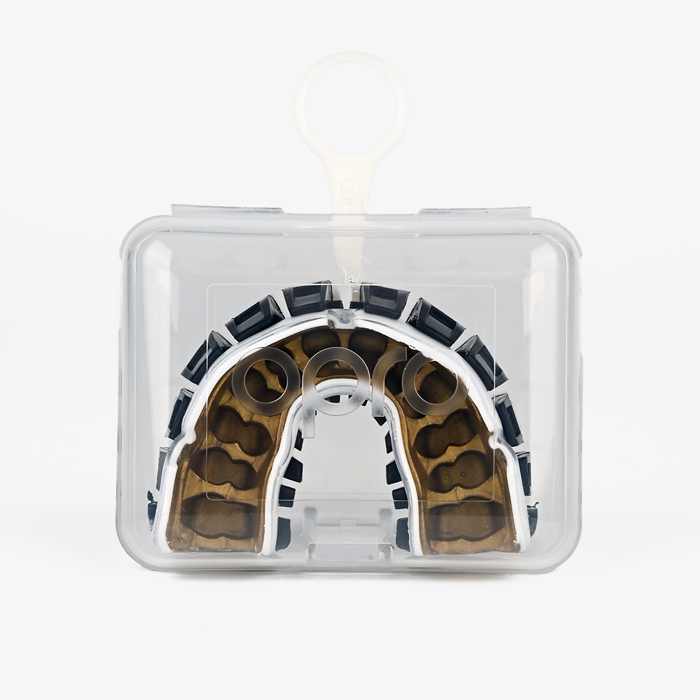 Боксерская капа Opro Instant Custom-Fit White - фото 2