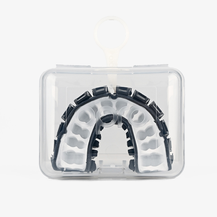 Боксерская капа Opro Instant Custom-Fit Black - фото 2