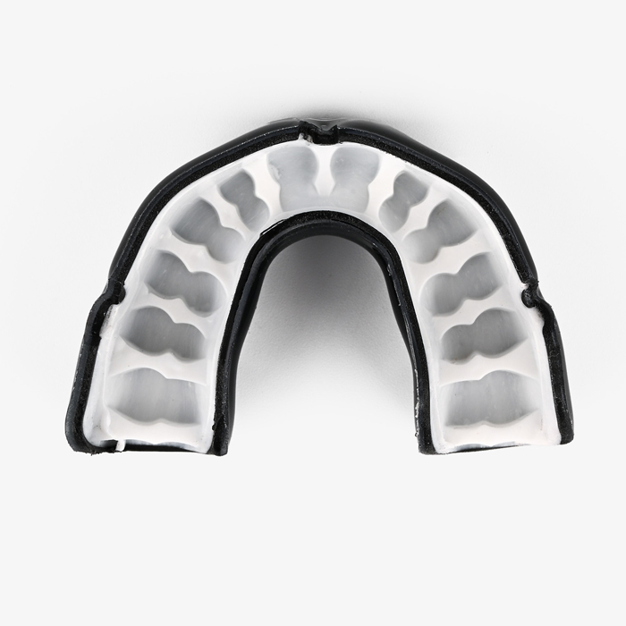 Боксерская капа Opro Instant Custom-Fit Black - фото 4