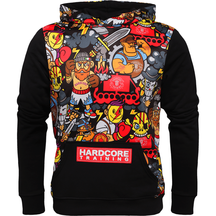 Худи Hardcore Training Doodles - фото 2