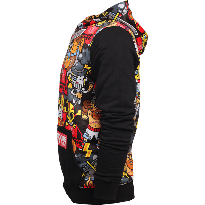 Худи Hardcore Training Doodles - фото 3