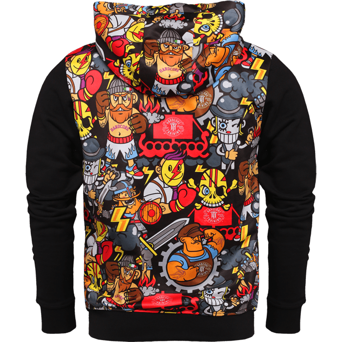 Худи Hardcore Training Doodles - фото 4