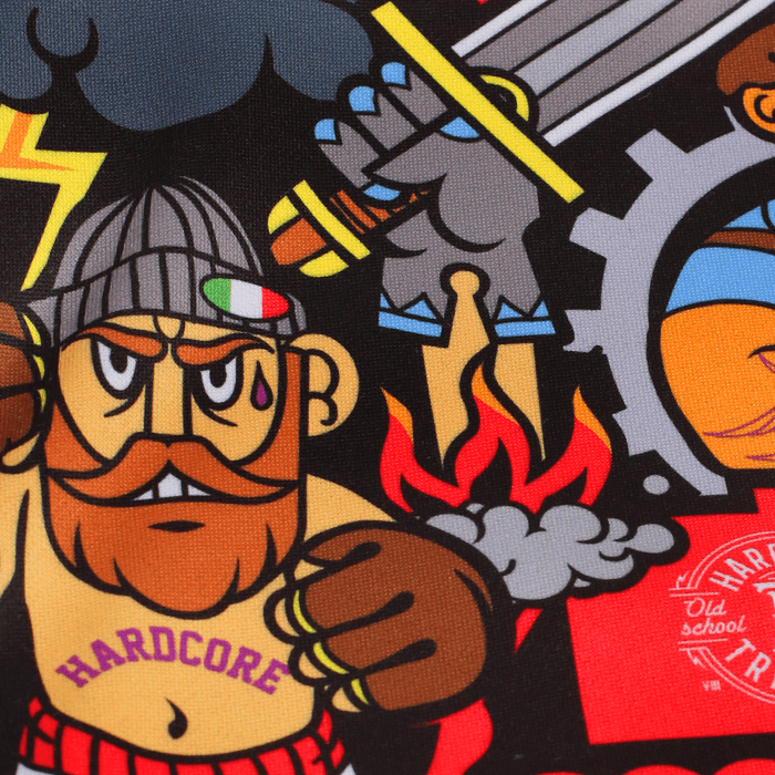 Худи Hardcore Training Doodles - фото 6