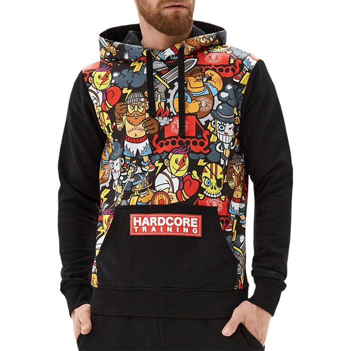 Худи Hardcore Training Doodles - фото 7