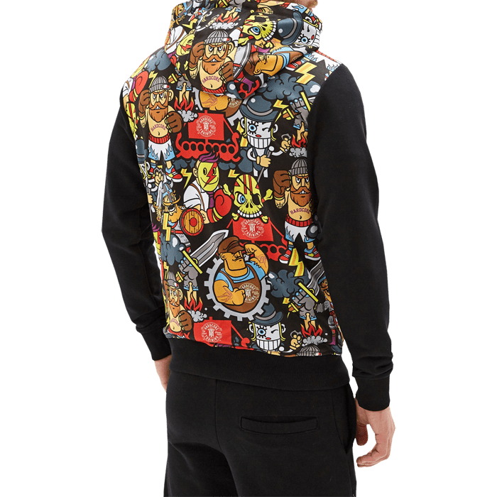 Худи Hardcore Training Doodles - фото 9