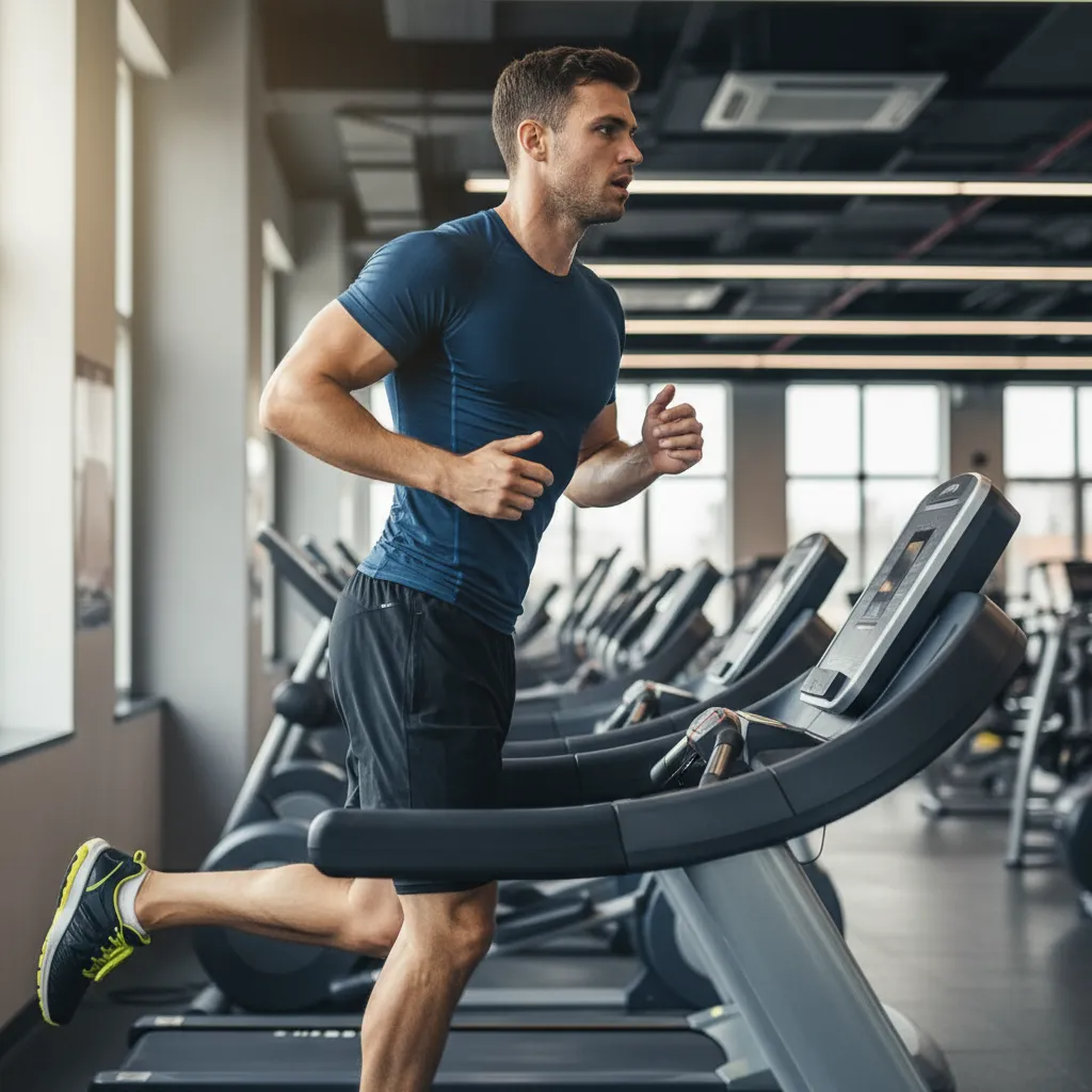 бег на дорожке