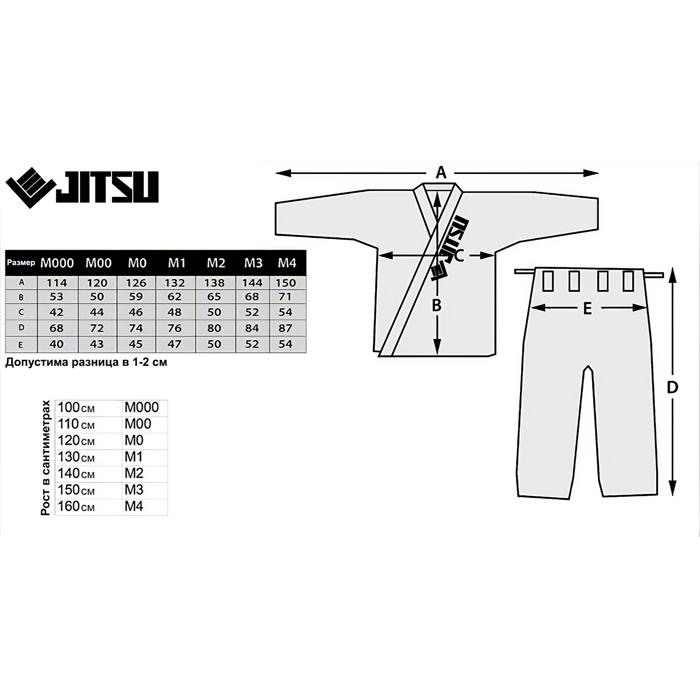 Детское ги Jitsu Puro Black - фото 7