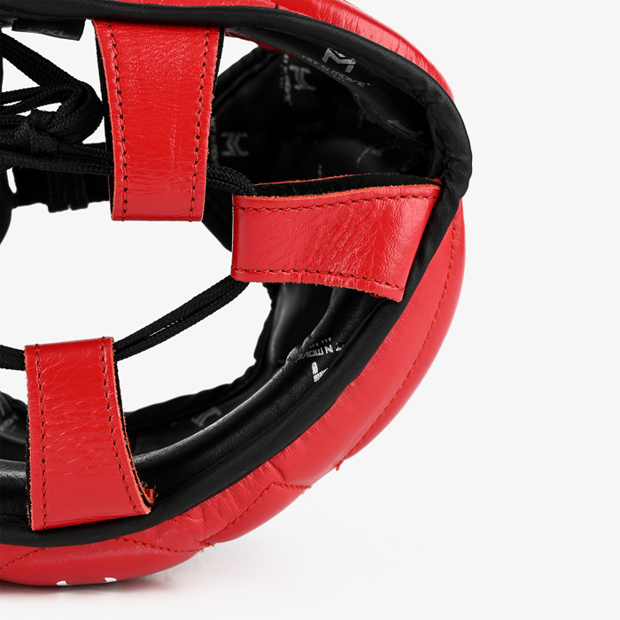 Боксерский шлем Twins Special HGL3-2T Black/Red - фото 7