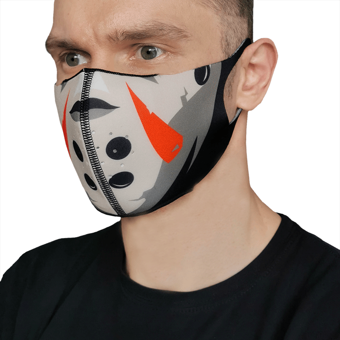 Защитная неопреновая маска Hardcore Training Jason - фото 1