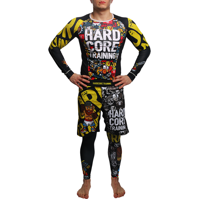 Рашгард Hardcore Training Doodles - фото 3