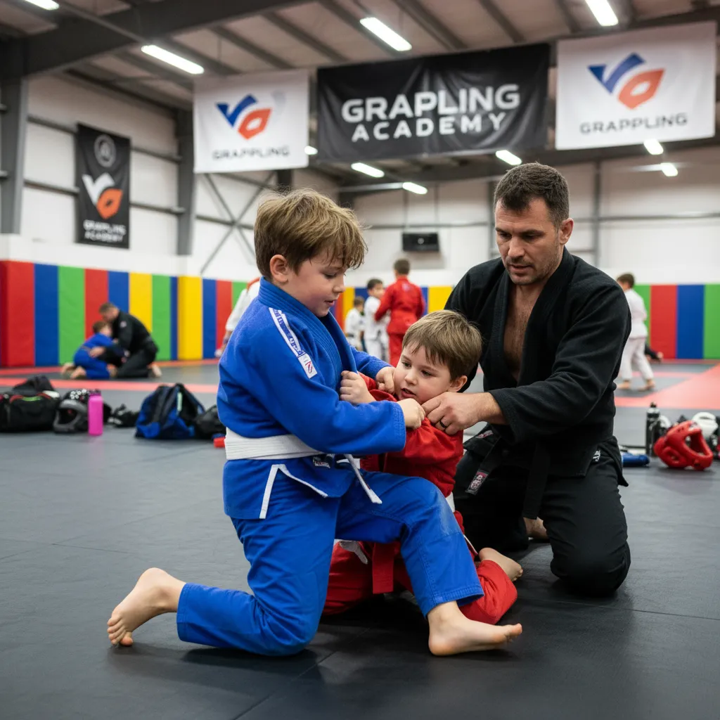 Дети на тренировке