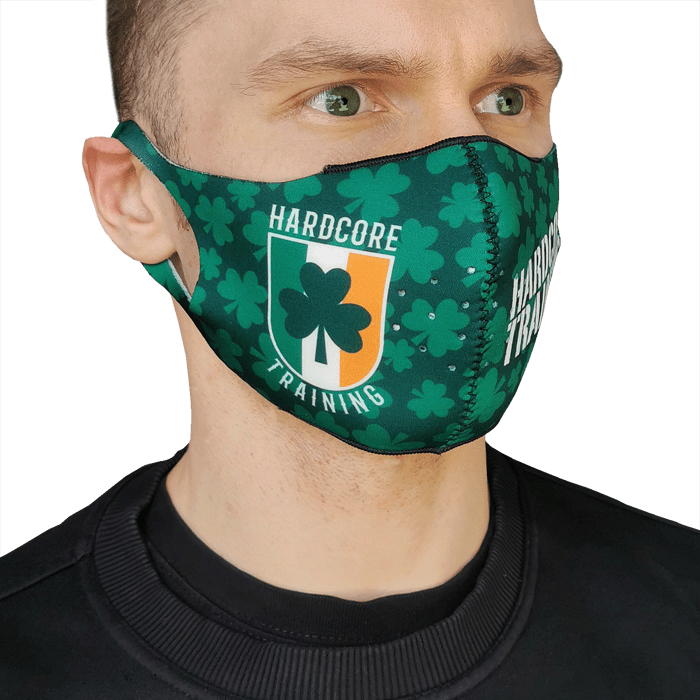 Неопреновая маска для бега Hardcore Training Irish Fight - фото 1
