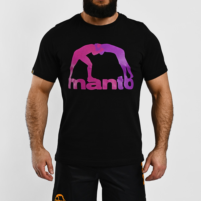 Футболка Manto Duo Wine Black - фото 1