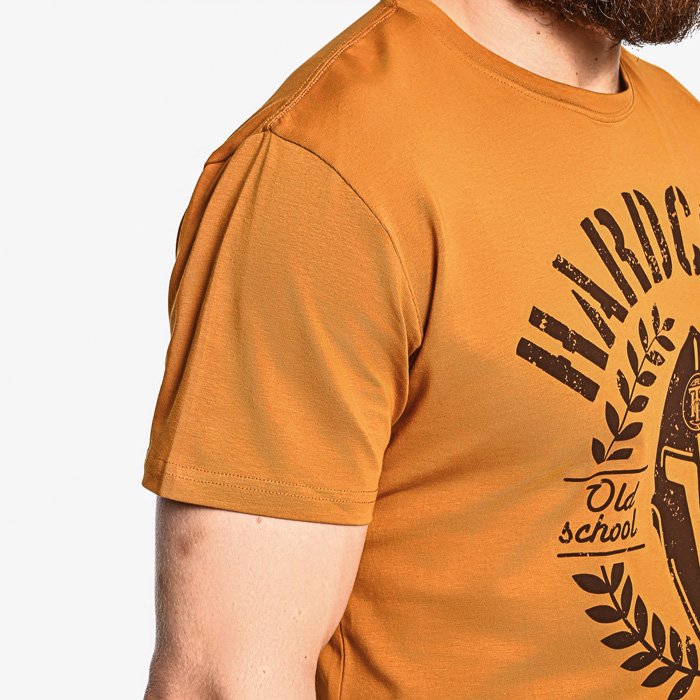 Футболка Hardcore Training Helmet Mustard - фото 8